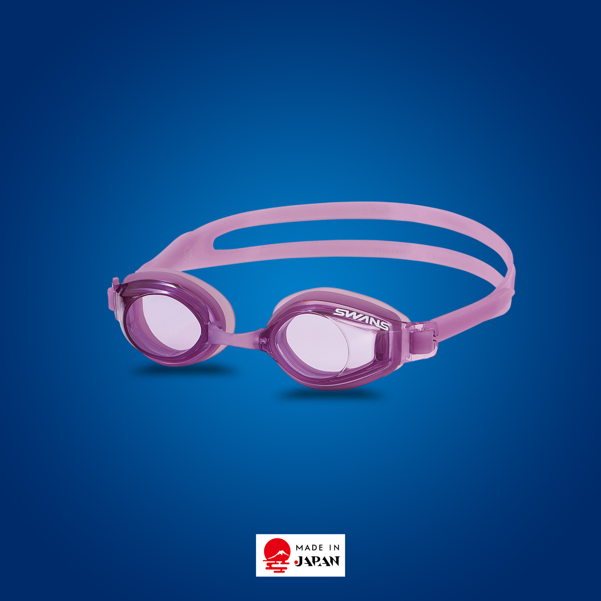 SWANS SJ-22N Junior Normal Goggle – Lavender, for young swimmers