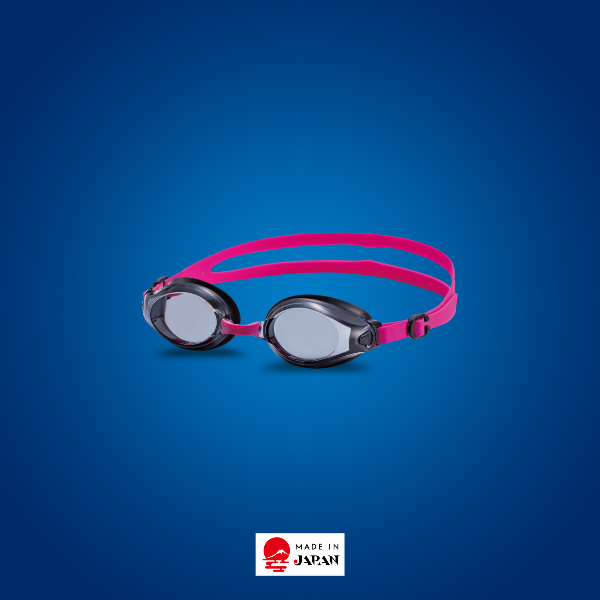 SWANS SW-45 Fitness Adult Optical Goggle – Smoke Purple lens, prescription S-1.50 to S-8.00